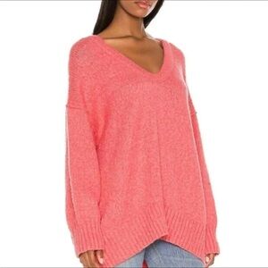 Free people oversized Brookside cozy Sweater Size S